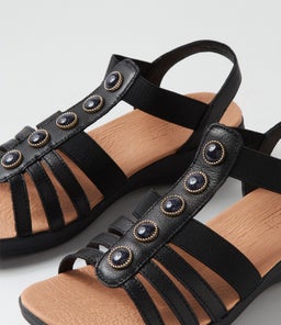 MASON SU BLACK BLACK SOLE LEATHER