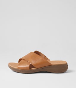 MIRROR2 SU DK TAN GUM SOLE LEATHER