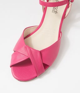 BROCK2 SU DK FUCHSIA LEATHER