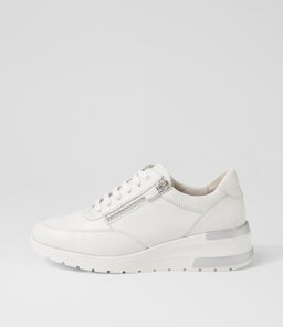 PATTIE SU WHITE WHITE SOLE LEATHER