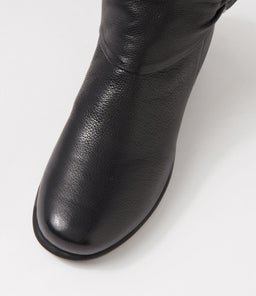 MARRIEE SU BLACK LEATHER
