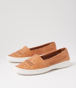 WANDIES SU DK TAN LEATHER