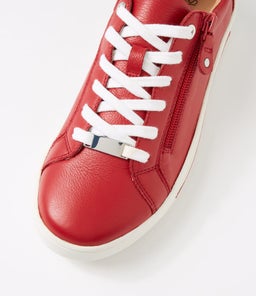 EVONE SU DK RED LEATHER