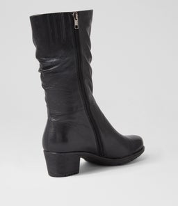 INIS SU BLACK LEATHER