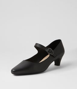 LAYS SU BLACK LEATHER