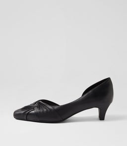 LESSHE SU BLACK LEATHER