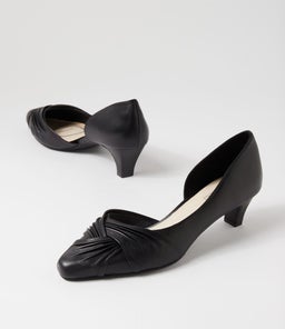 LESSHE SU BLACK LEATHER