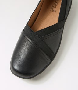 REALLY SU BLACK LEATHER