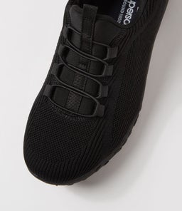 CHARTER SU BLACK BLACK SOLE KNIT