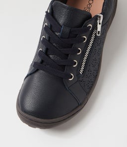 TIMMI SU NAVY LEATHER