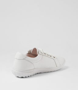 TIMMI SU WHITE WHITE SOLE LEATHER