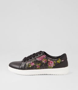 ZATTI SU BLACK BLACK ROSEBUD JEWEL MULTI