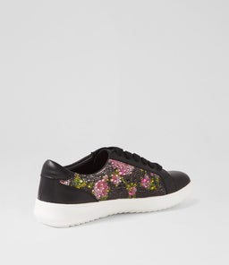 ZATTI SU BLACK BLACK ROSEBUD JEWEL MULTI