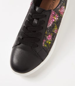 ZATTI SU BLACK BLACK ROSEBUD JEWEL MULTI