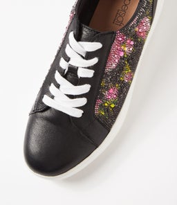 ZATTI SU BLACK BLACK ROSEBUD JEWEL MULTI