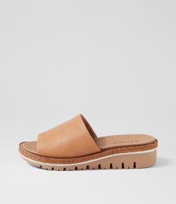 ABBIS SU DK TAN TAN SOLE LEATHER