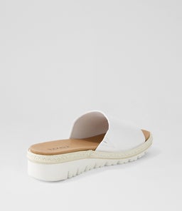 ABBIS SU WHITE WHITE SOLE LEATHER