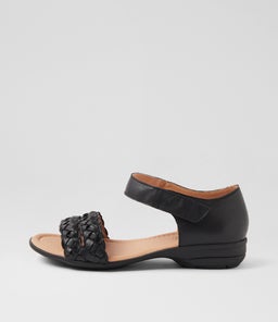 BASIS SU BLACK BLACK SOLE LEATHER