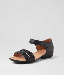 BASIS SU BLACK BLACK SOLE LEATHER