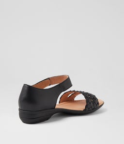 BASIS SU BLACK BLACK SOLE LEATHER