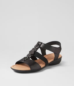 BARTIE SU BLACK SHIMMER SUEDE