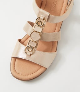 BARTIE SU ROSE SHIMMER SUEDE