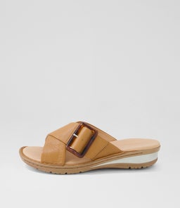 BACHELL SU DK TAN LEATHER