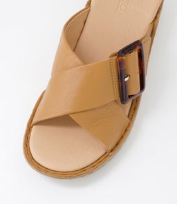 BACHELL SU DK TAN LEATHER