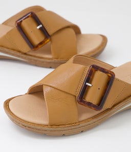 BACHELL SU DK TAN LEATHER