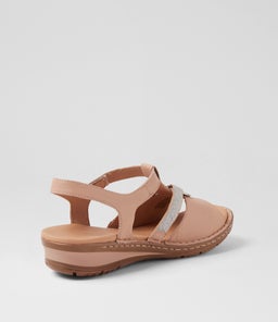 BAYI SU DK NUDE NUDE&SILVER LEATHER ELASTIC