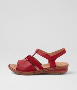 BAYI SU DK RED DK RED LEATHER ELASTIC