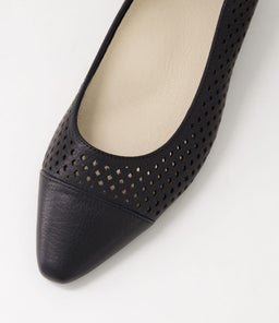 CARSHA SU BLACK BLACK LEATHER