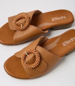 CASSI SU DK TAN LEATHER