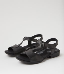 CORAS SU BLACK LEATHER