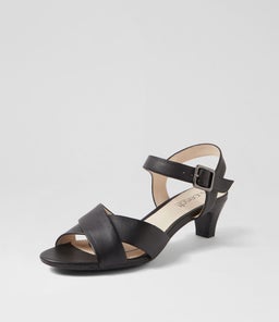 DELICOUSY SU BLACK BLACK HEEL LEATHER