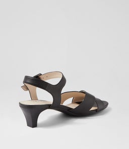 DELICOUSY SU BLACK BLACK HEEL LEATHER