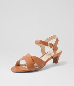 DELICOUSY SU DK TAN NATURAL HEEL LEATHER