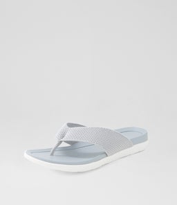 EDANS SU LT GREY WHITE SOLE KNIT