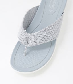 EDANS SU LT GREY WHITE SOLE KNIT
