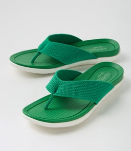 EDANS SU EMERALD WHITE SOLE KNIT