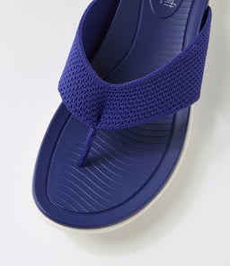 EDANS SU PURPLE WHITE SOLE KNIT