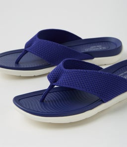 EDANS SU PURPLE WHITE SOLE KNIT