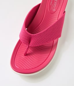 EDANS SU FUCHSIA WHITE SOLE KNIT