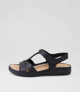 KOMOTION SU BLACK BLACK SOLE LEATHER