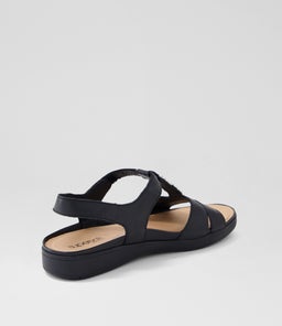 KOMOTION SU BLACK BLACK SOLE LEATHER