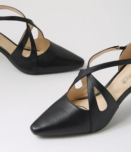 NESSI SU BLACK LEATHER