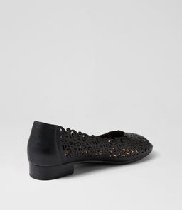 PARRISA SU BLACK LEATHER