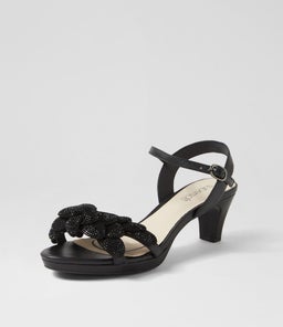 TIFFANIES SU BLACK BLACK JEWELS LEATHER