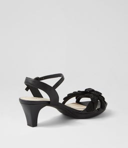 TIFFANIES SU BLACK BLACK JEWELS LEATHER
