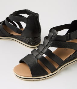 VICTORIO SU BLACK LEATHER